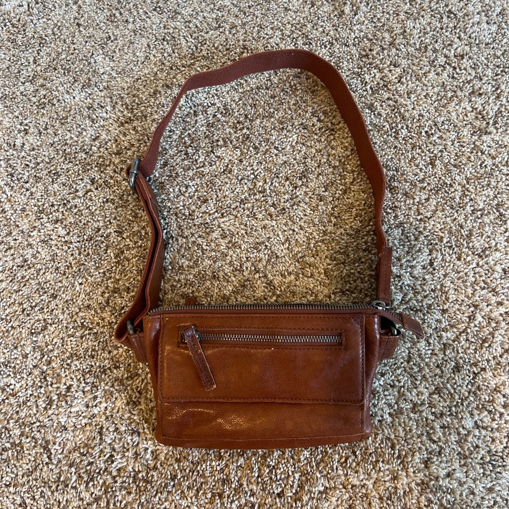 Spikes and Sparrow leather belt bag